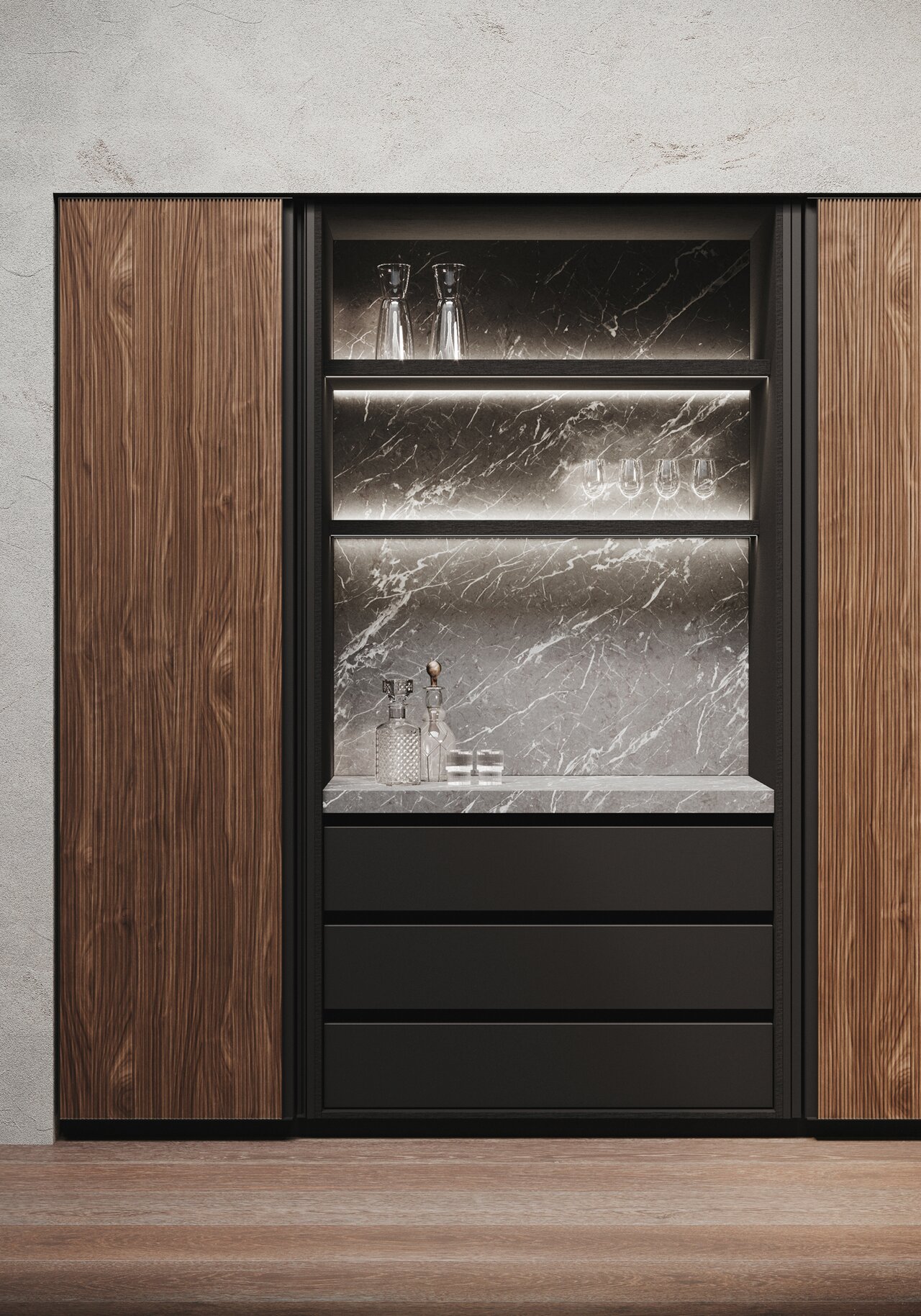 Binova wardrobe design